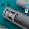 RESKIT RSU72-0146 B-58 Hustler exhaust nozzles for Italeri kit (3D Printed) (1/72)